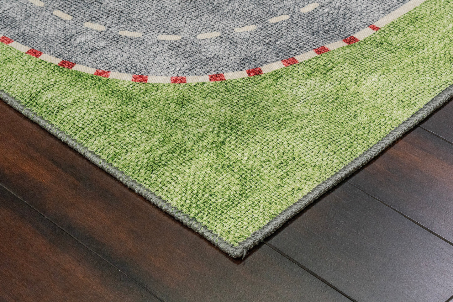 Kidz Children Multi Racetrack No Pile Rug