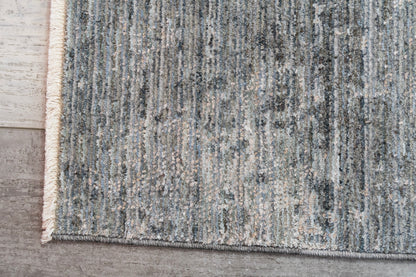 Kyra Modern Grey/Navy Abstract Medium Pile Rug