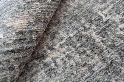 Kyra Modern Grey/Navy Abstract Medium Pile Rug