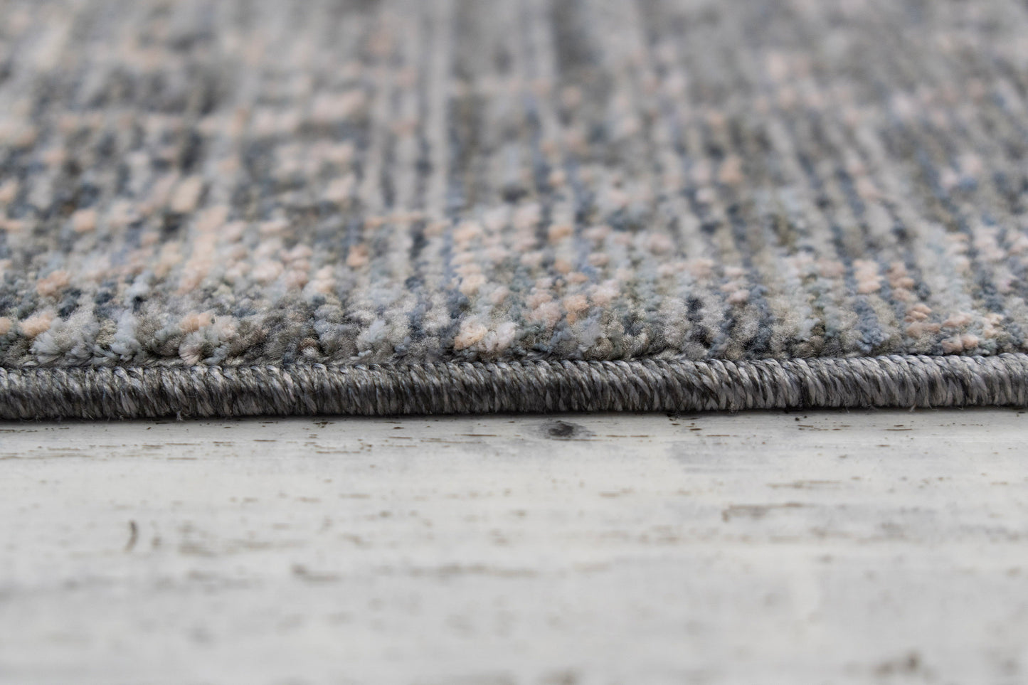 Kyra Modern Grey/Navy Abstract Medium Pile Rug
