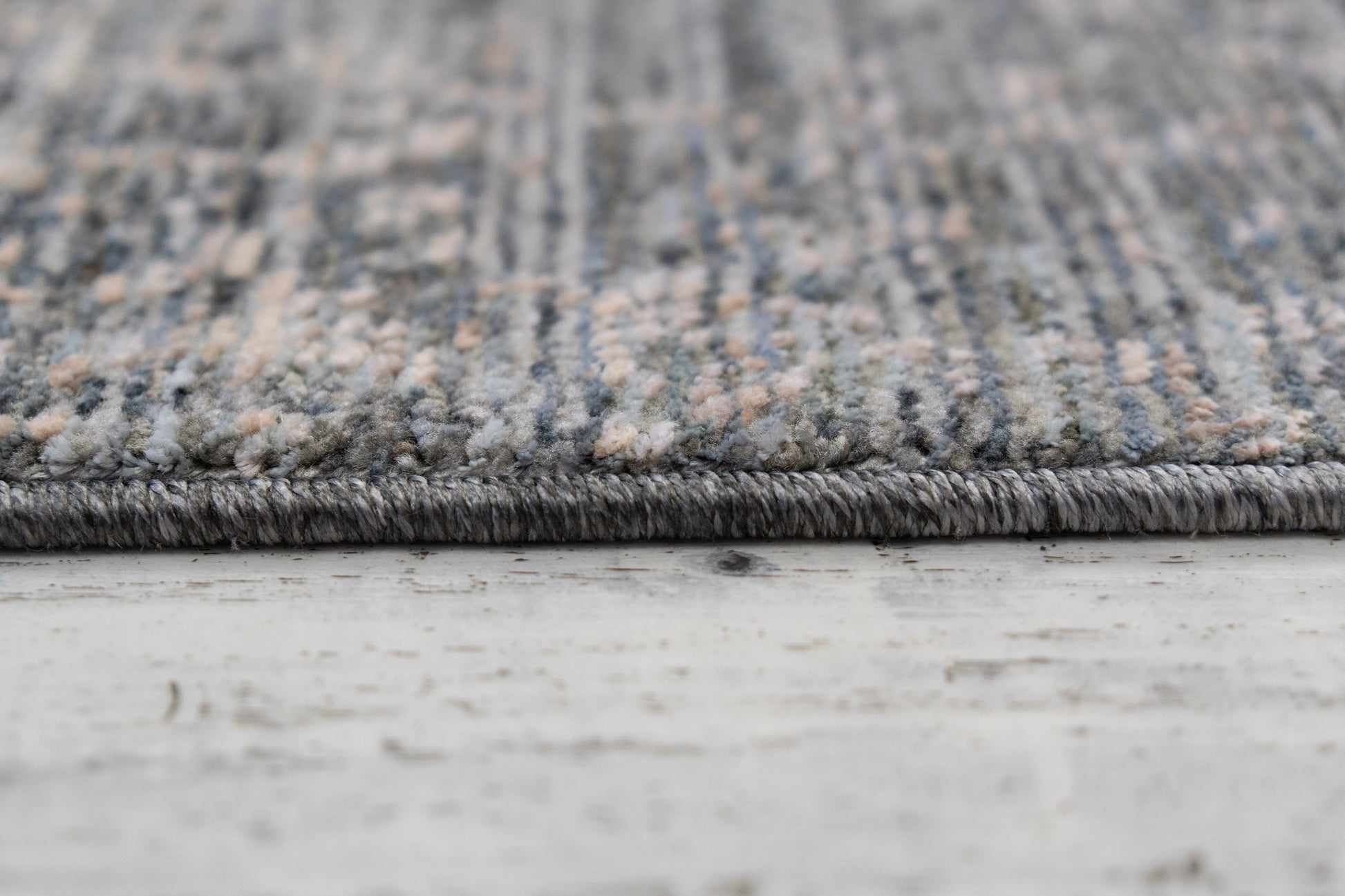 Kyra Modern Grey/Navy Abstract Medium Pile Rug