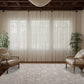Lara Traditional Beige/Taupe Floral Low Pile Rug