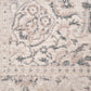 Lara Traditional Ivory/Beige/Grey Medallion Low Pile Rug