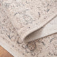Lara Traditional Ivory/Beige/Grey Medallion Low Pile Rug