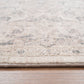 Lara Traditional Ivory/Beige/Grey Medallion Low Pile Rug