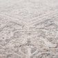 Lara Traditional Ivory/Grey Medallion Low Pile Rug