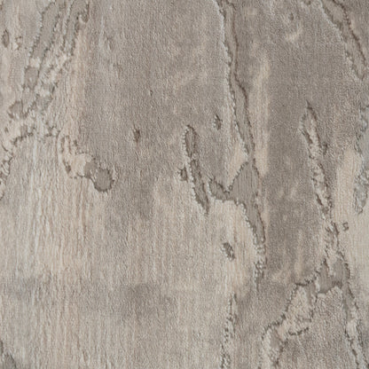 Lazer Modern Light Grey Abstract Medium Pile Rug