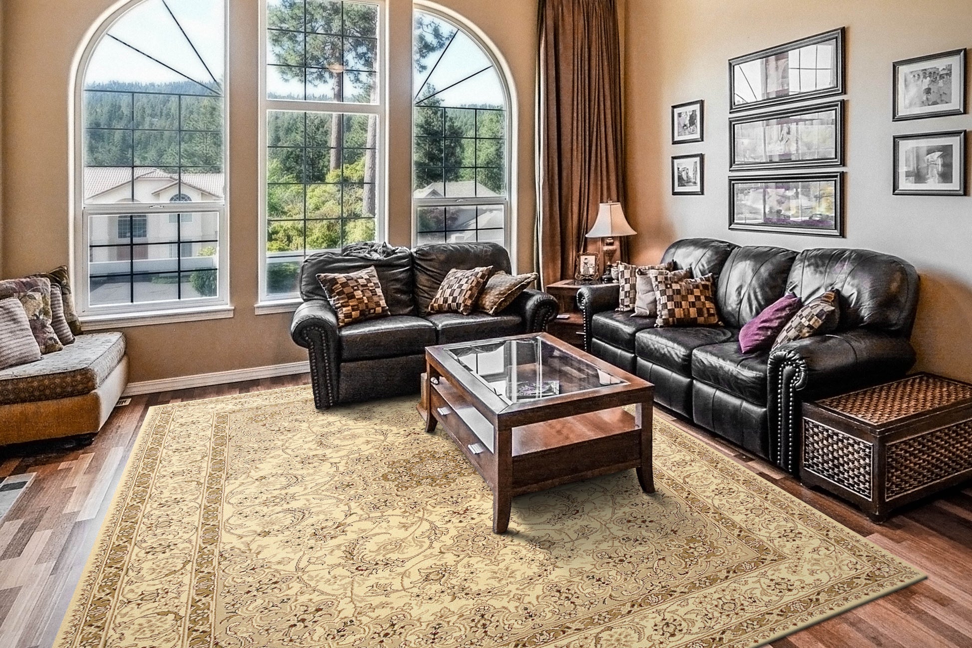 Legacy Traditional Ivory Classic Medium Pile Rug