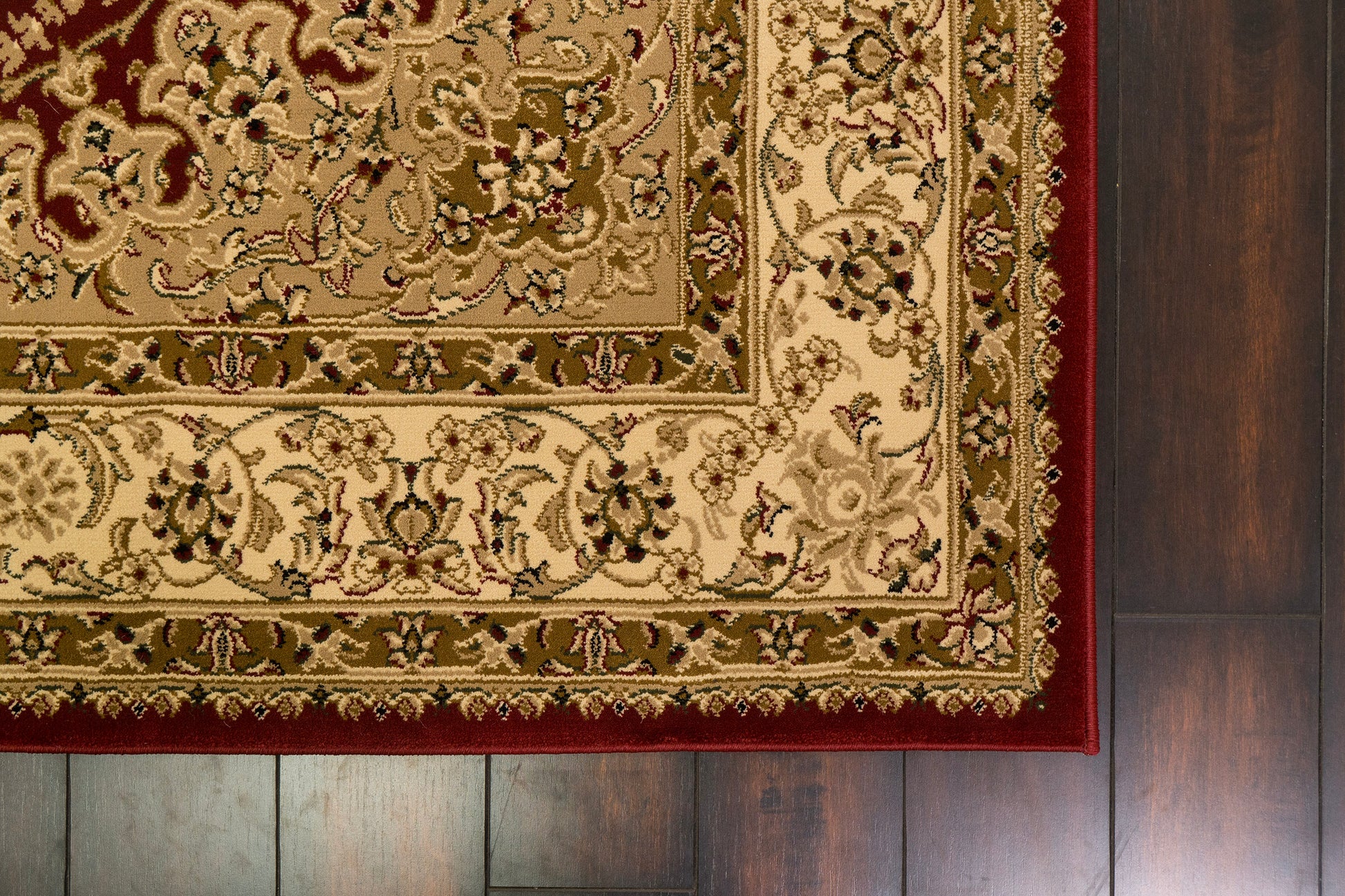 Legacy Traditional Red Classic Medium Pile Rug
