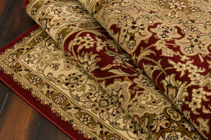 Legacy Traditional Red Classic Medium Pile Rug