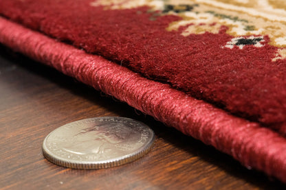 Legacy Traditional Red Classic Medium Pile Rug