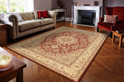Legacy Traditional Red Classic Medium Pile Rug