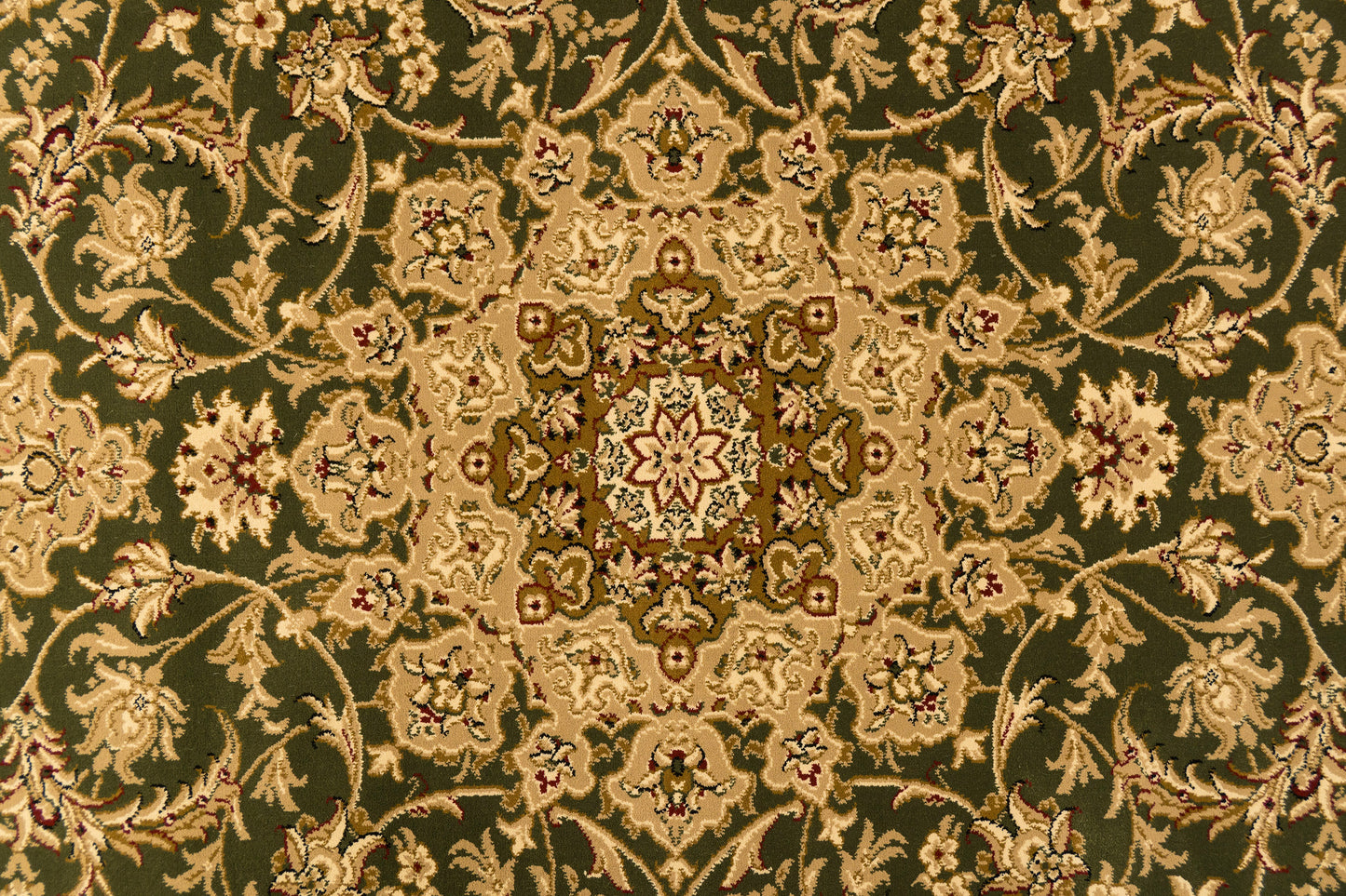 Legacy Traditional Green Classic Medium Pile Rug