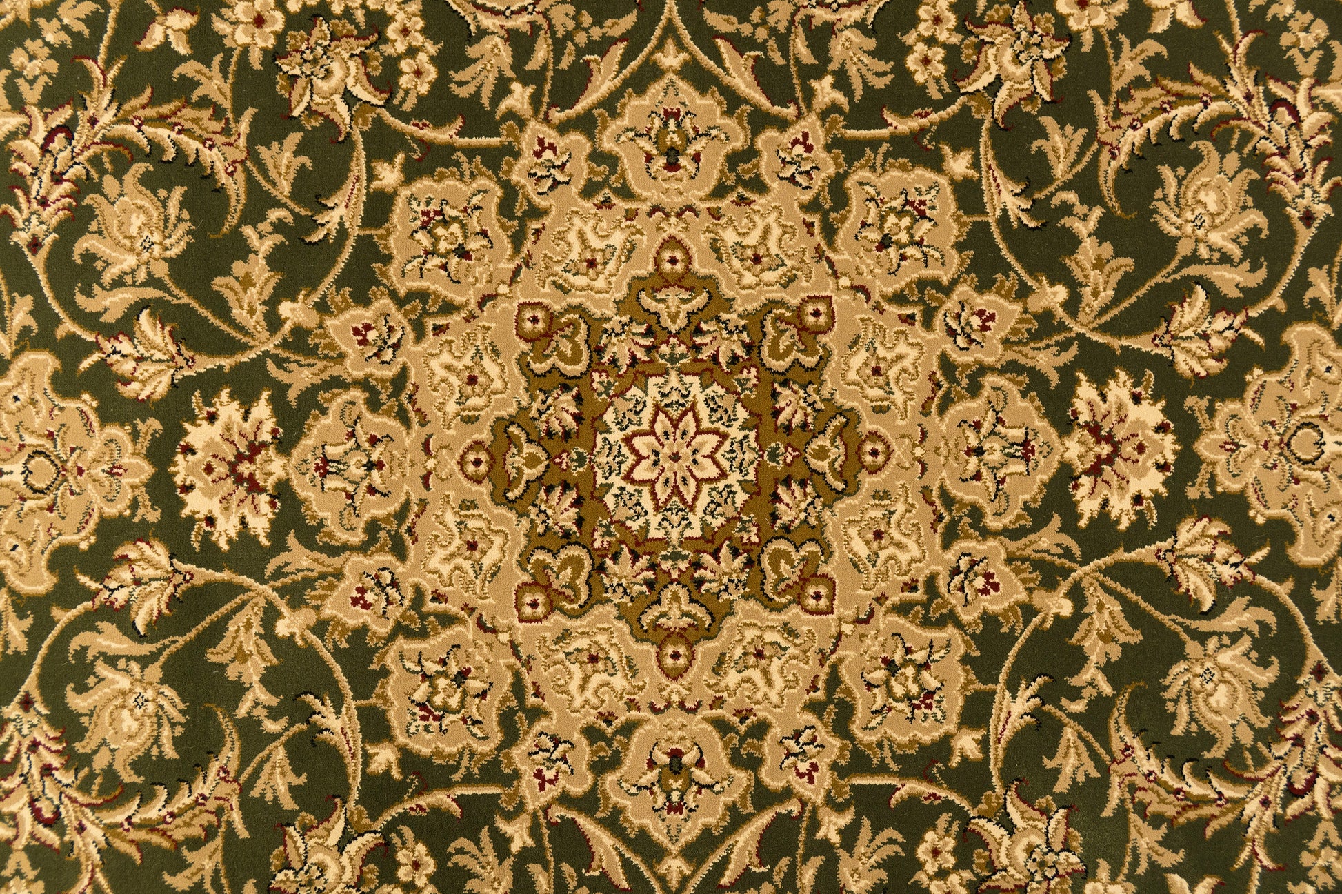 Legacy Traditional Green Classic Medium Pile Rug