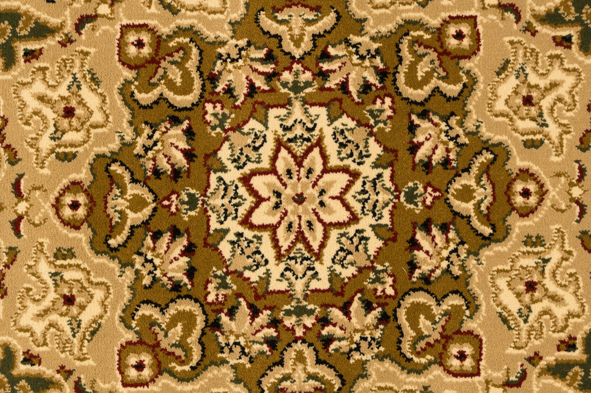 Legacy Traditional Green Classic Medium Pile Rug