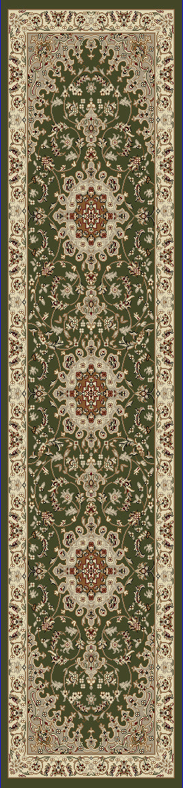 Legacy Traditional Green Classic Medium Pile Rug