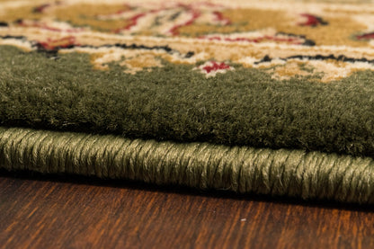 Legacy Traditional Green Classic Medium Pile Rug