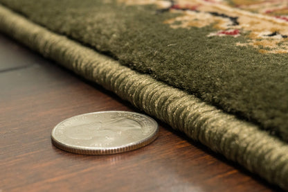 Legacy Traditional Green Classic Medium Pile Rug