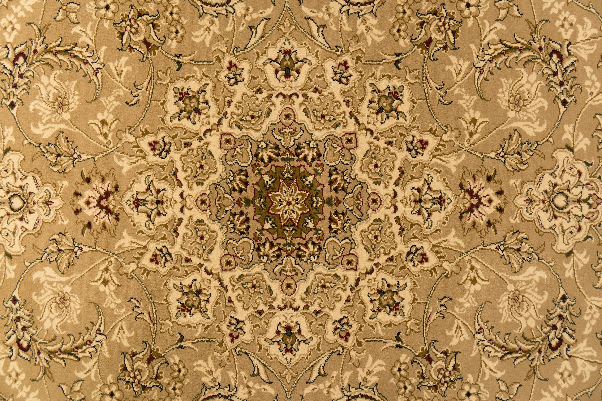 Legacy Traditional Yellow Classic Medium Pile Rug