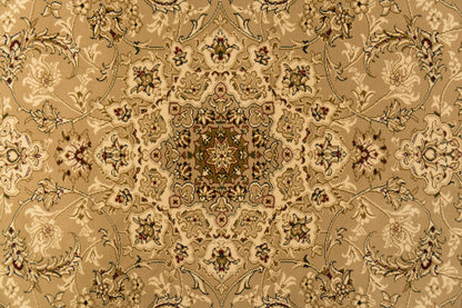 Legacy Traditional Yellow Classic Medium Pile Rug