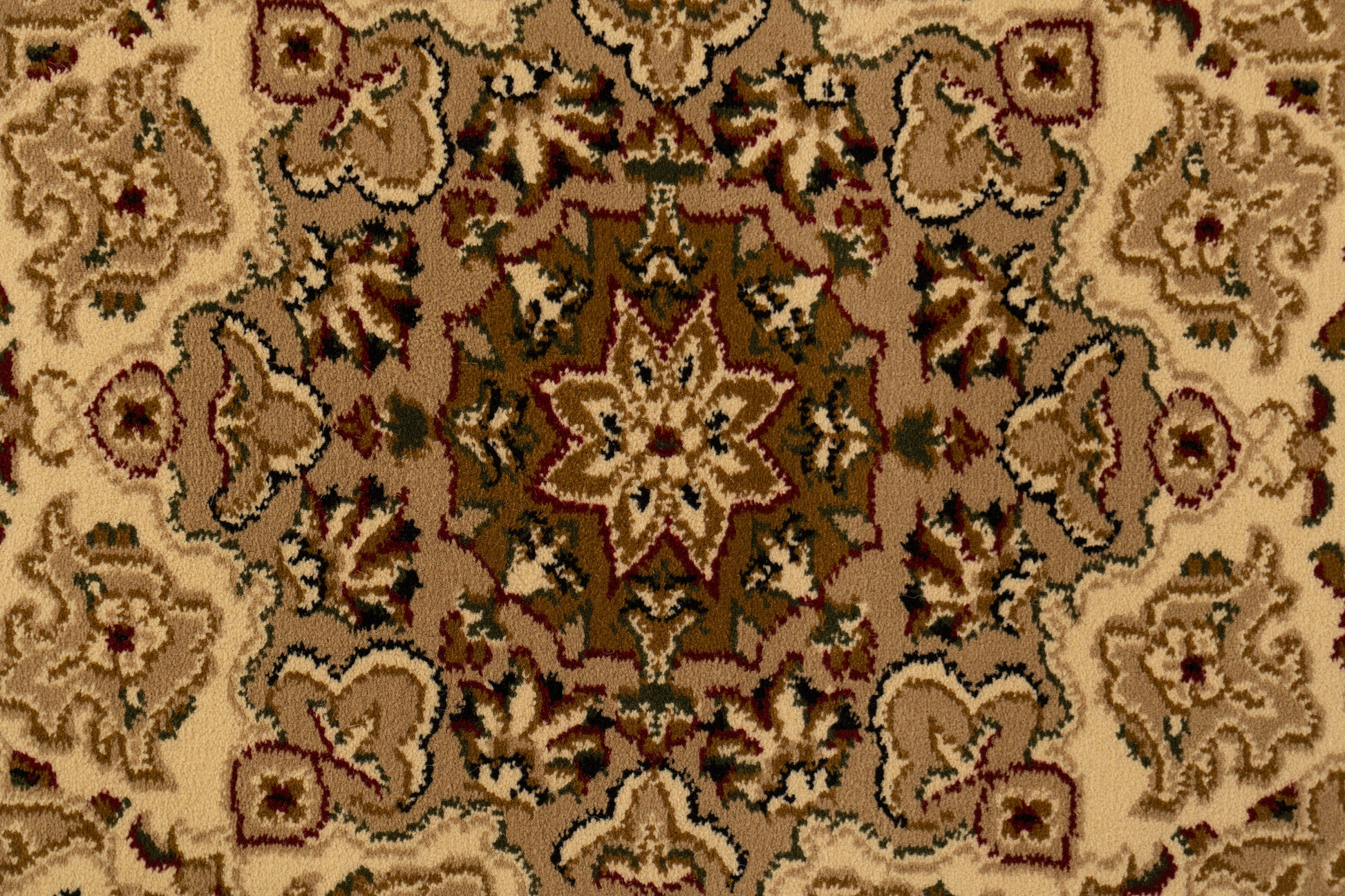 Legacy Traditional Yellow Classic Medium Pile Rug