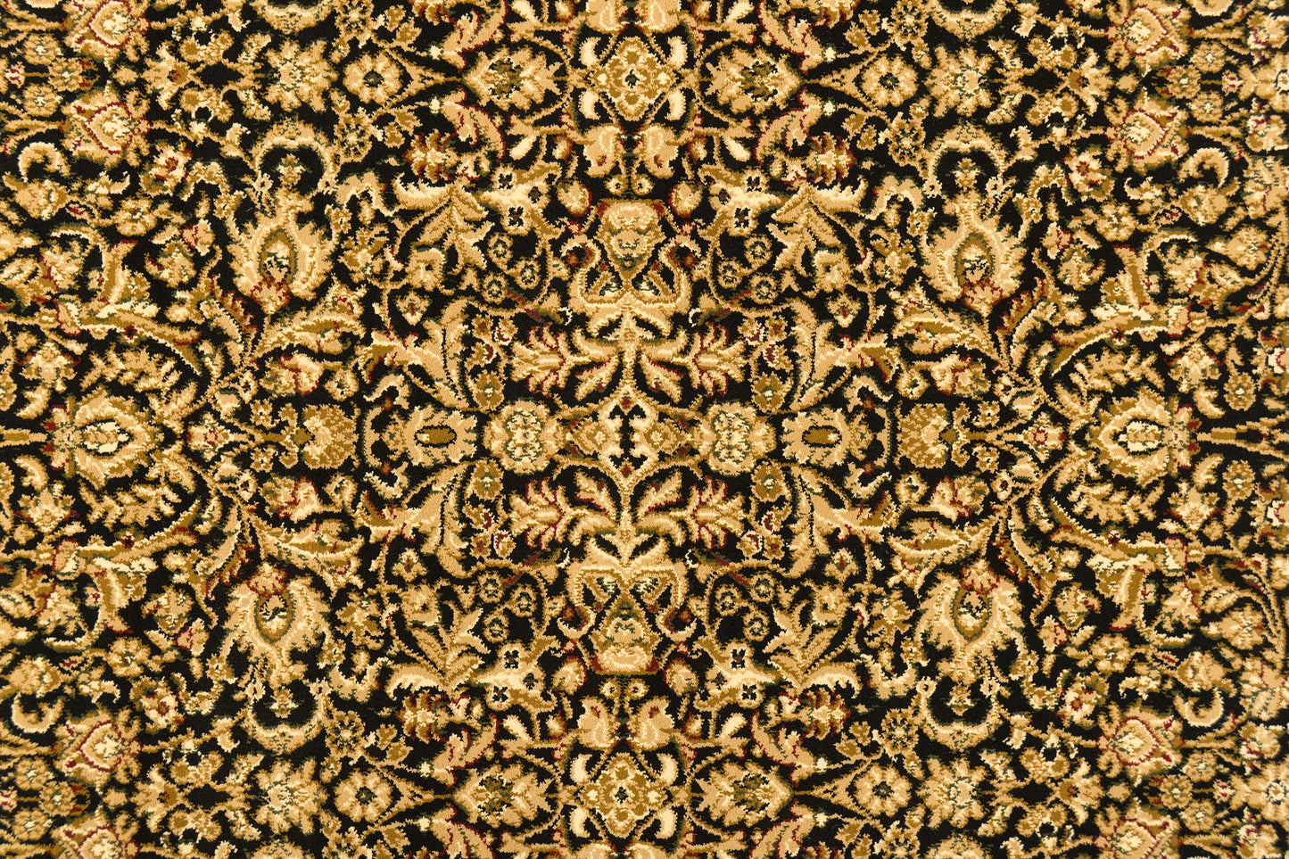 Legacy Traditional Black Classic Medium Pile Rug
