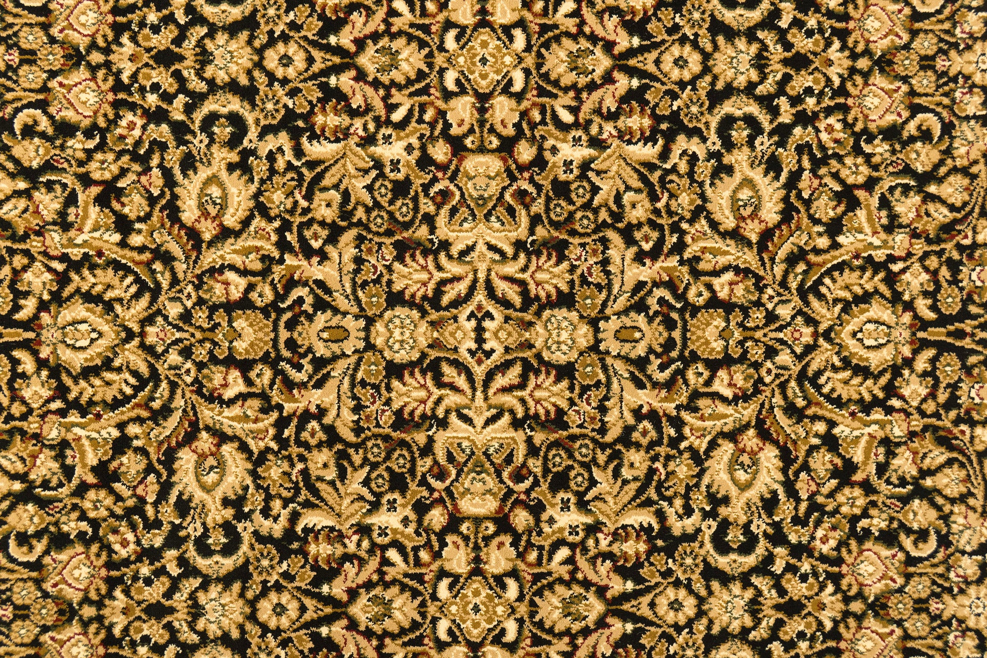 Legacy Traditional Black Classic Medium Pile Rug