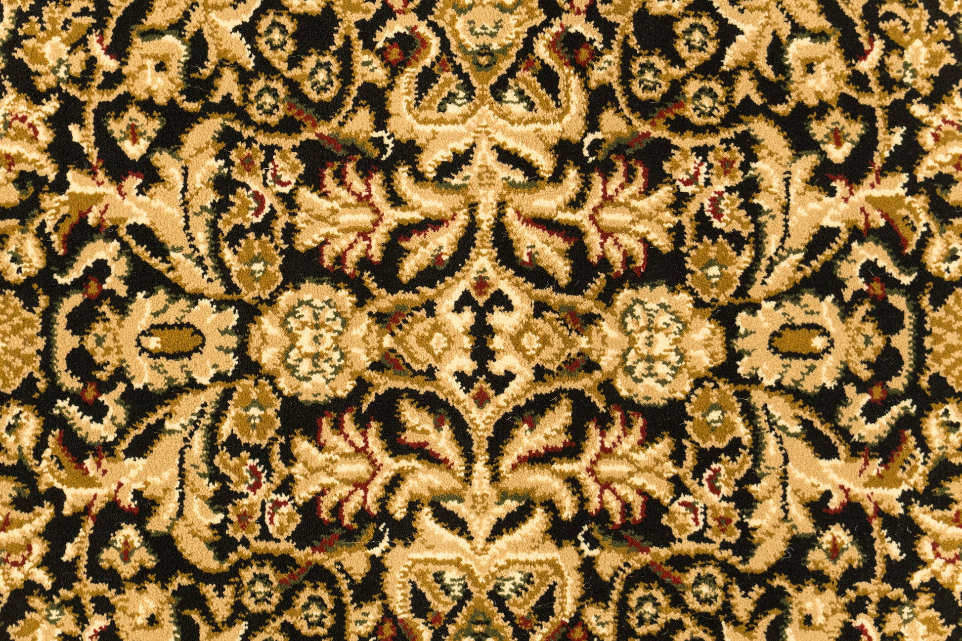 Legacy Traditional Black Classic Medium Pile Rug