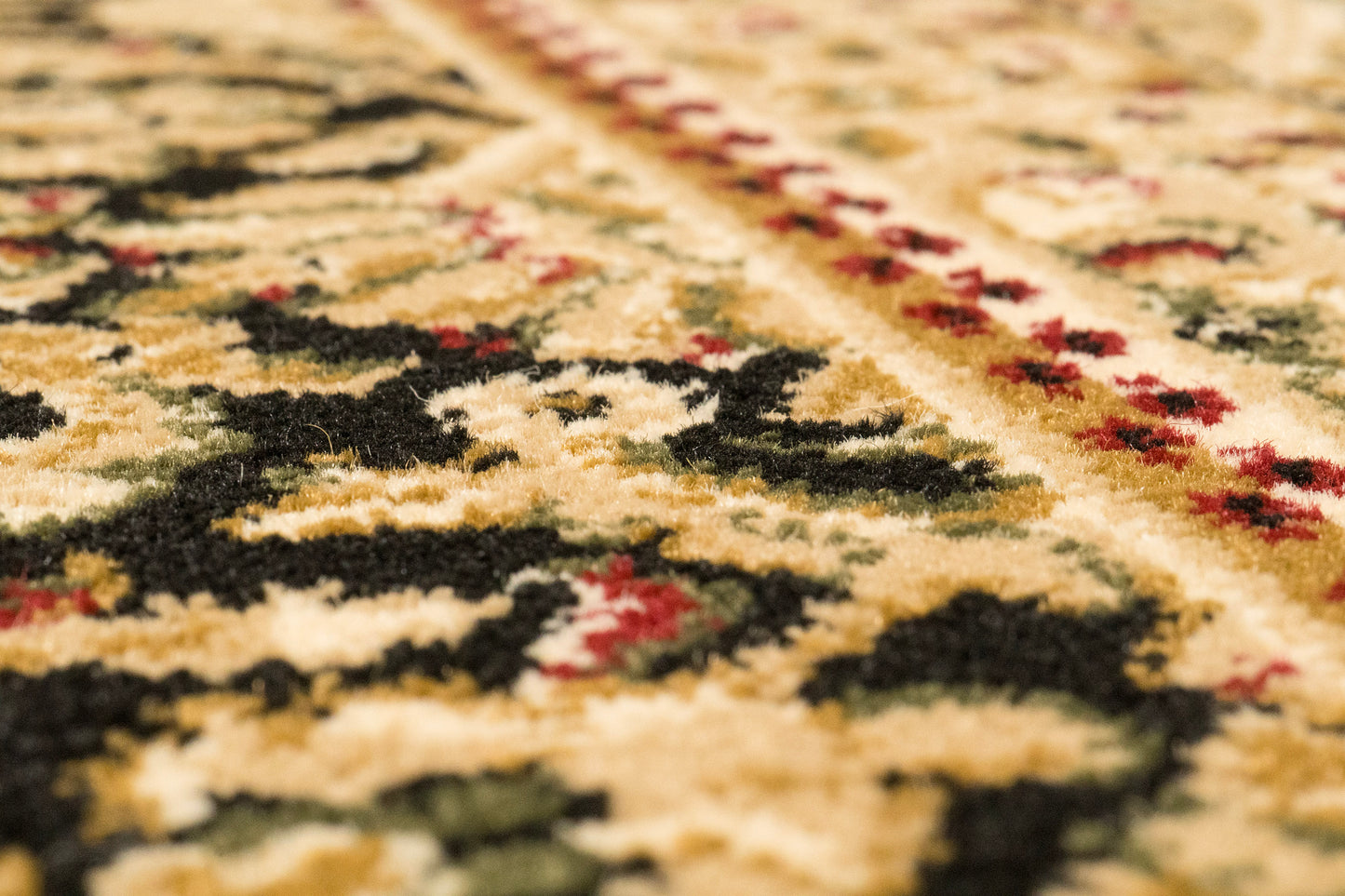 Legacy Traditional Black Classic Medium Pile Rug