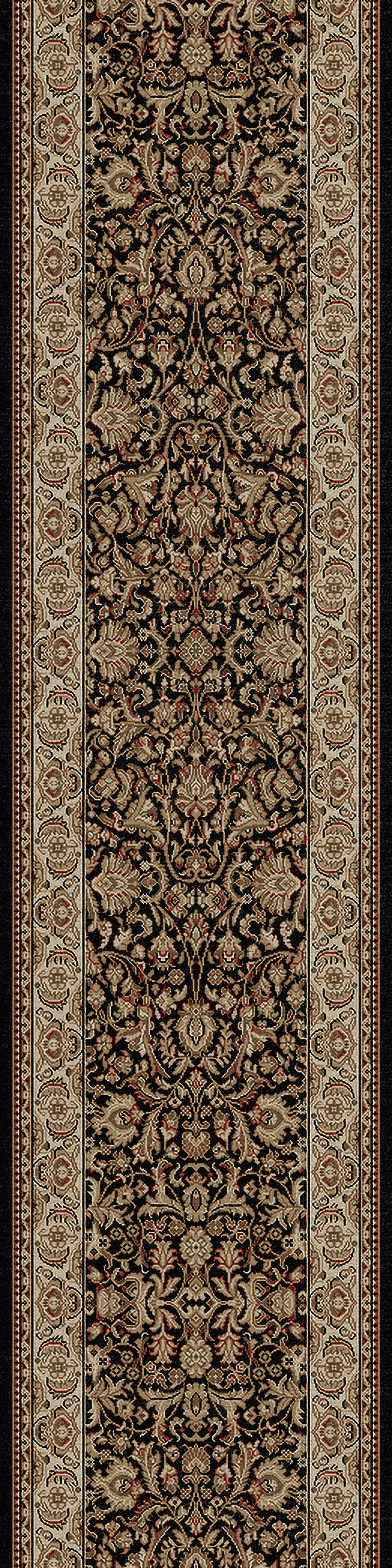 Legacy Traditional Black Classic Medium Pile Rug