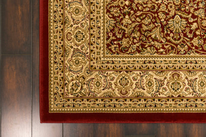 Legacy Traditional Red Classic Medium Pile Rug
