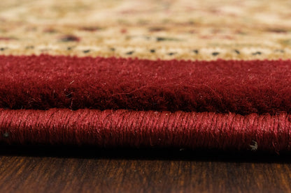 Legacy Traditional Red Classic Medium Pile Rug
