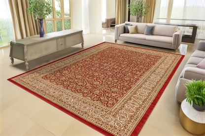 Legacy Traditional Red Classic Medium Pile Rug