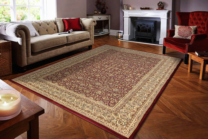 Legacy Traditional Red Classic Medium Pile Rug