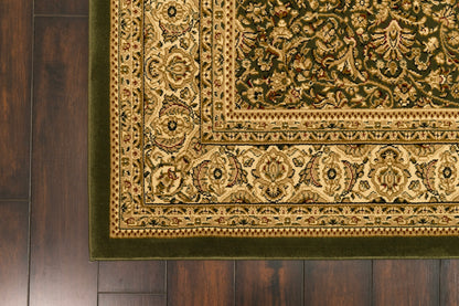 Legacy Traditional Green Classic Medium Pile Rug