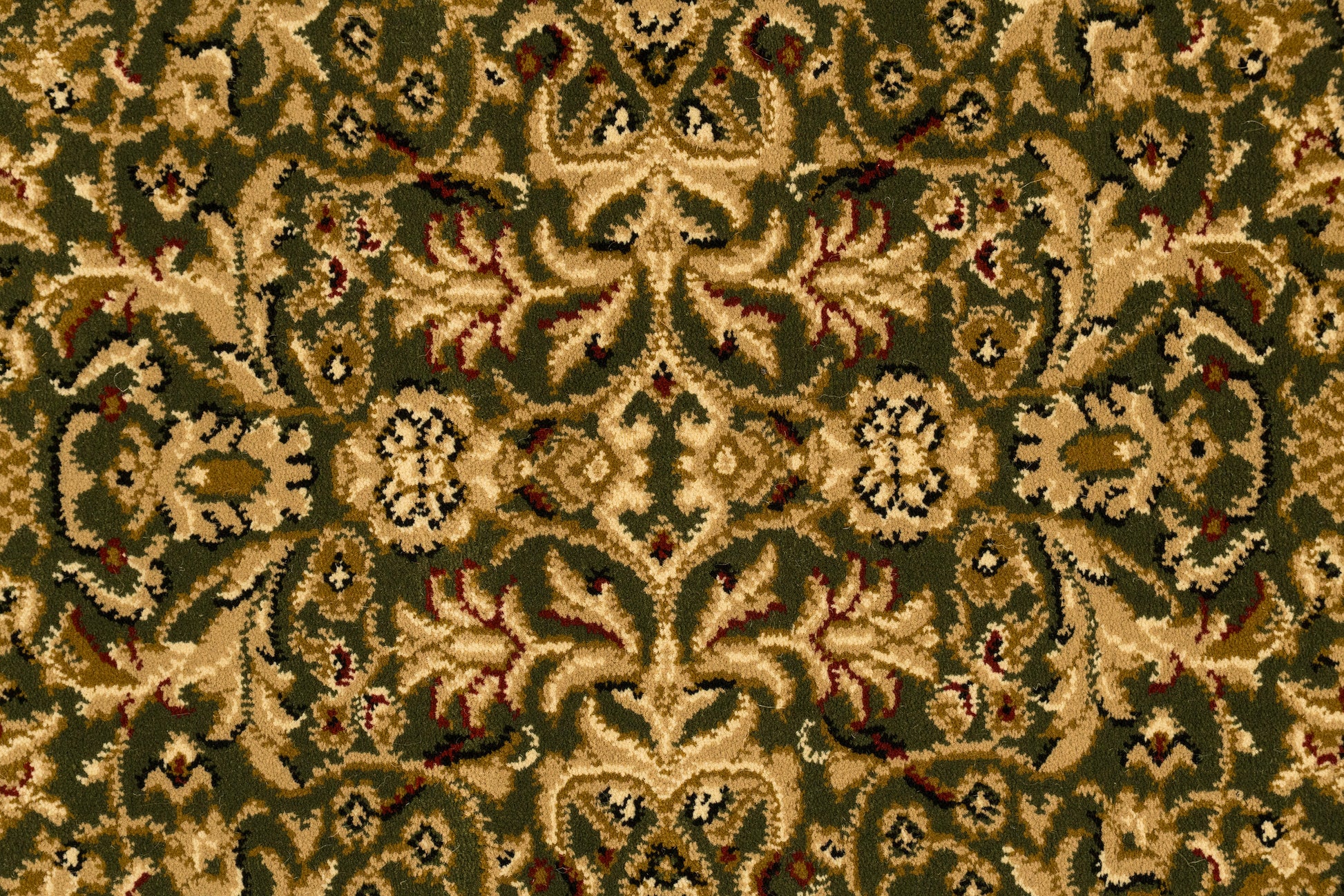 Legacy Traditional Green Classic Medium Pile Rug