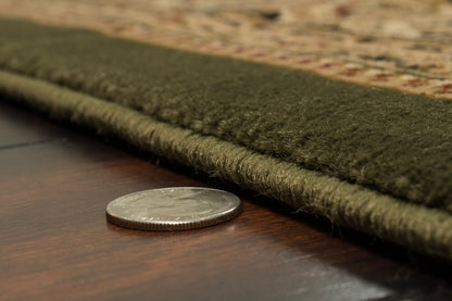 Legacy Traditional Green Classic Medium Pile Rug