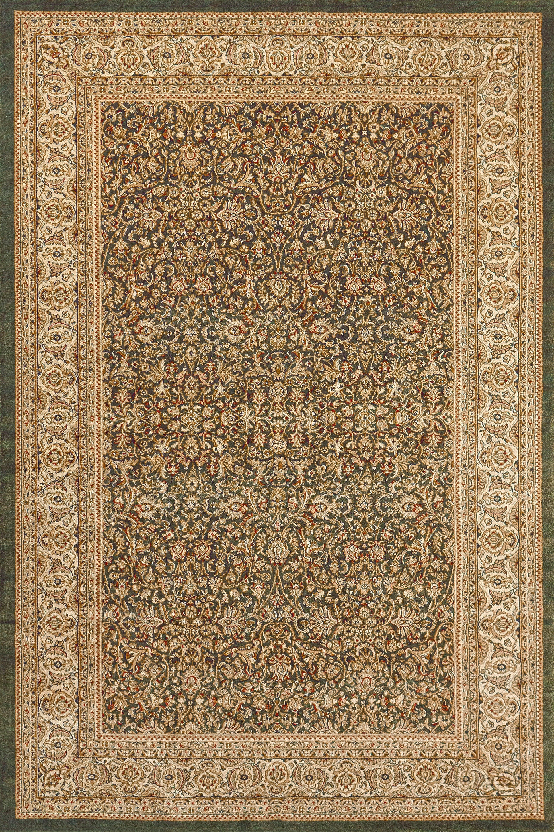 Legacy Traditional Green Classic Medium Pile Rug