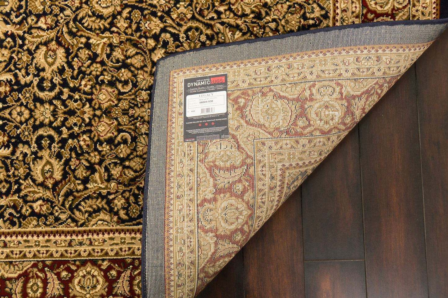 Legacy Traditional Navy Classic Medium Pile Rug
