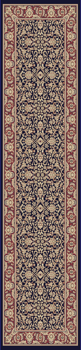 Legacy Traditional Navy Classic Medium Pile Rug