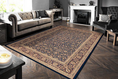Legacy Traditional Navy Classic Medium Pile Rug