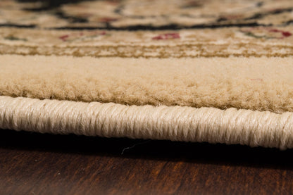 Legacy Traditional Ivory/Black Classic Medium Pile Rug
