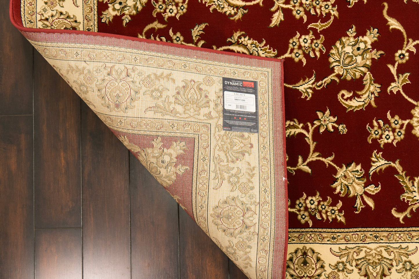 Legacy Traditional Red Classic Medium Pile Rug
