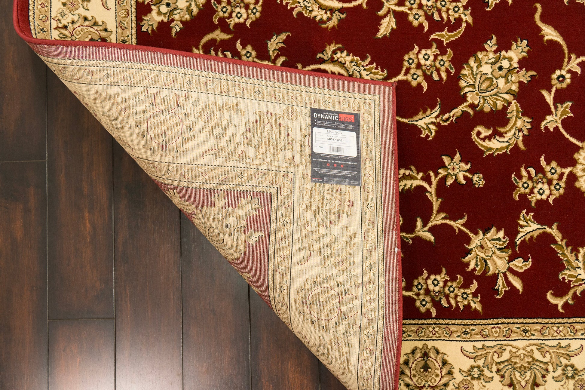 Legacy Traditional Red Classic Medium Pile Rug