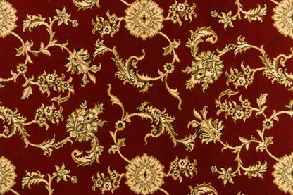 Legacy Traditional Red Classic Medium Pile Rug