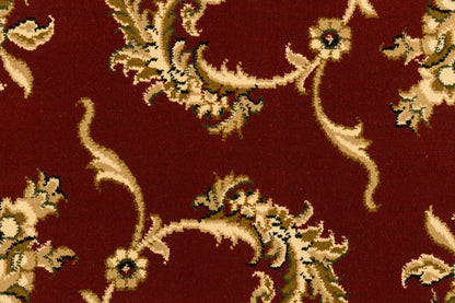 Legacy Traditional Red Classic Medium Pile Rug