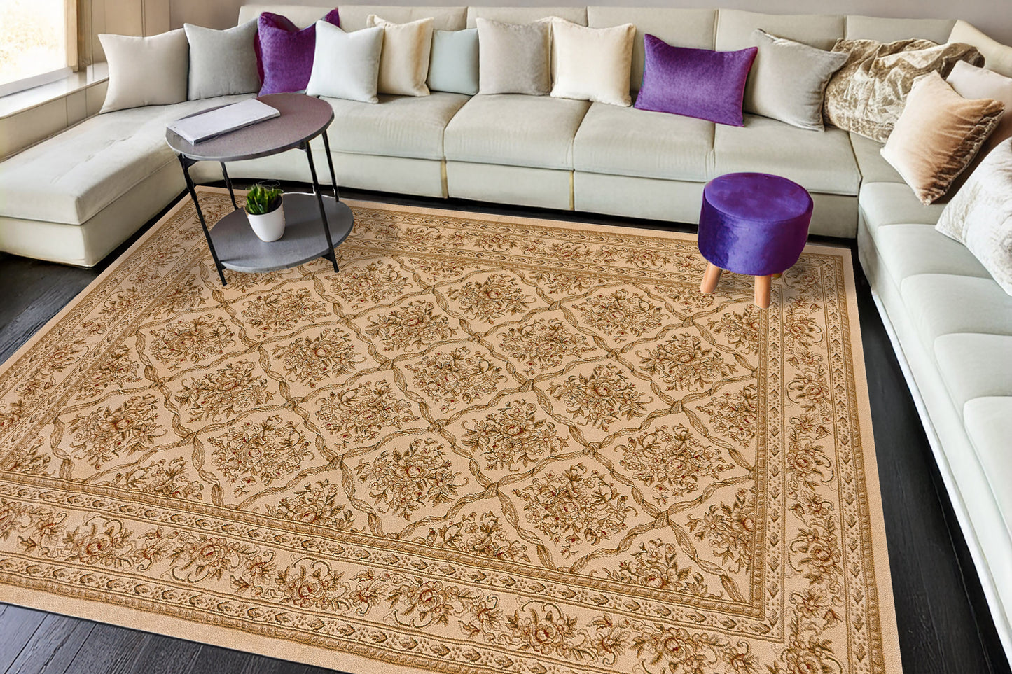 Legacy Traditional Ivory Classic Medium Pile Rug