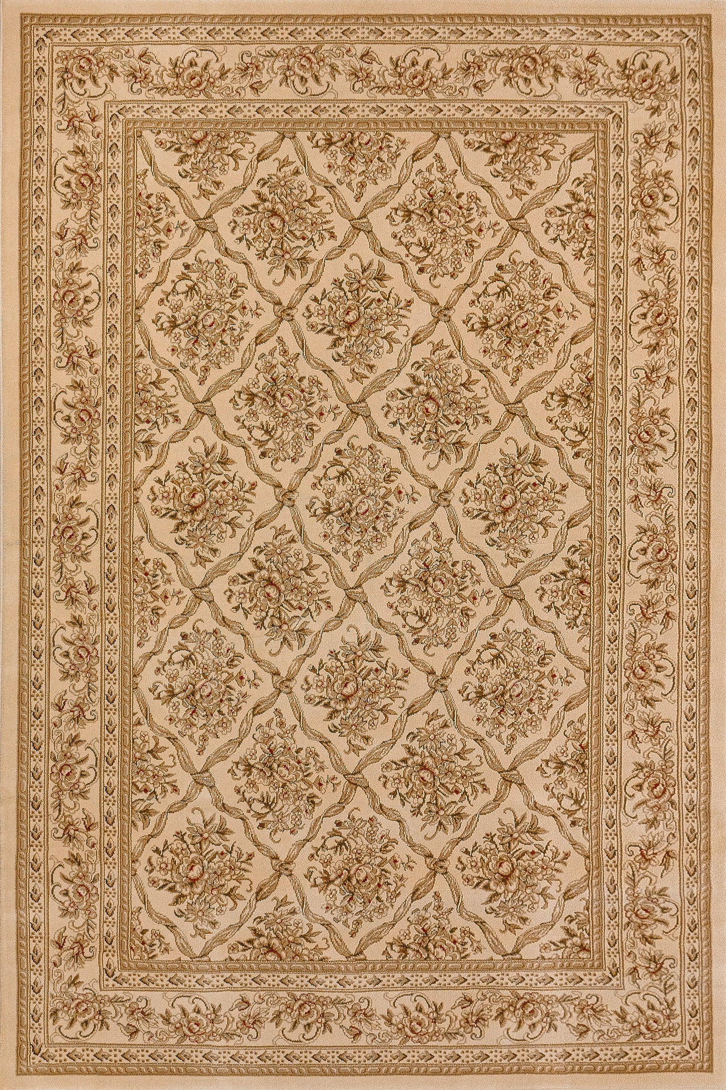 Legacy Traditional Ivory Classic Medium Pile Rug