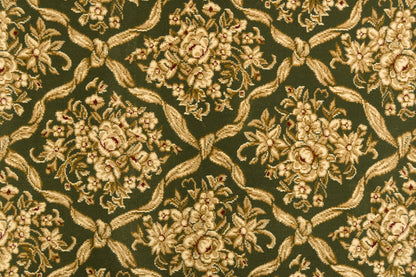 Legacy Traditional Green Classic Medium Pile Rug