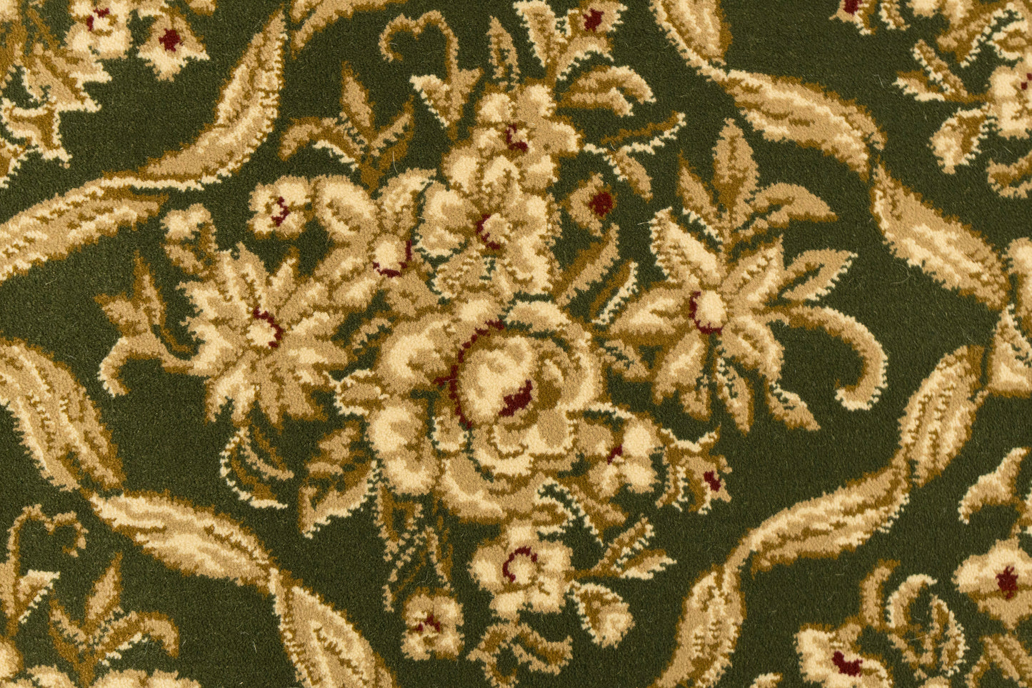 Legacy Traditional Green Classic Medium Pile Rug
